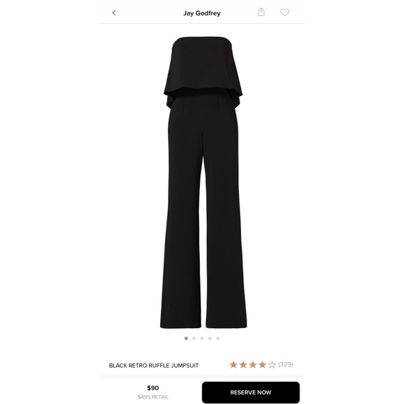 JAYGODFREY Pants - Black jumpsuit